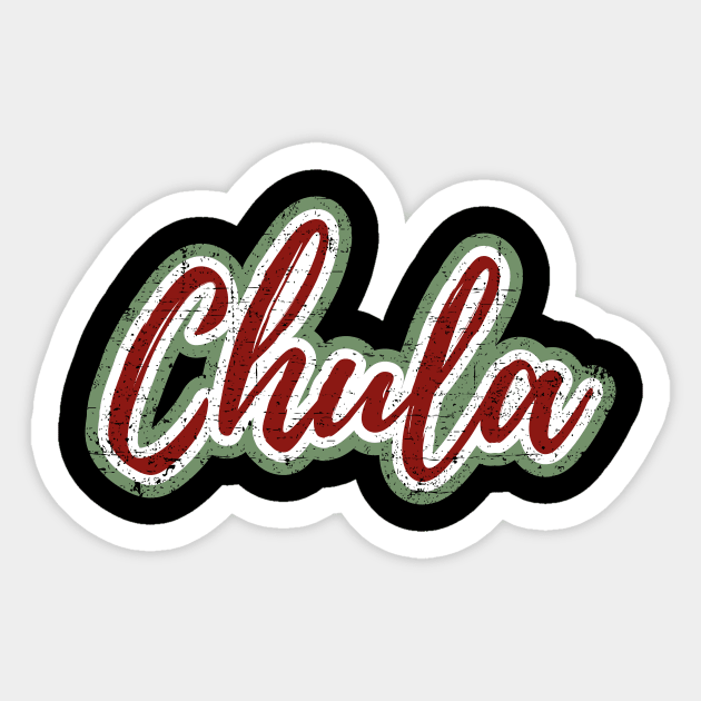 Chula - red design Sticker by verde